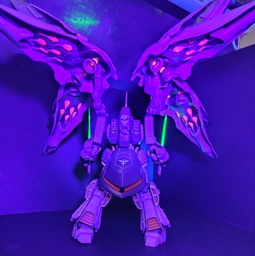 ビコーンシステムで光ります(笑)