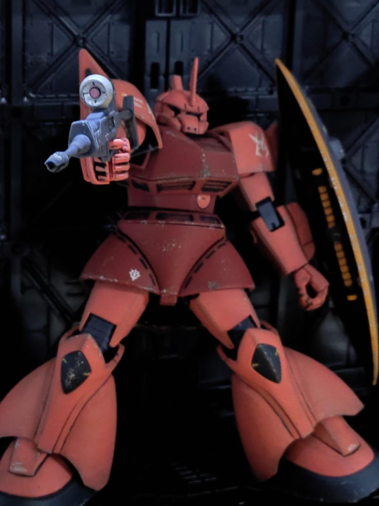 HG シャア専用ゲルググ–2枚目/制作者：きのぴー