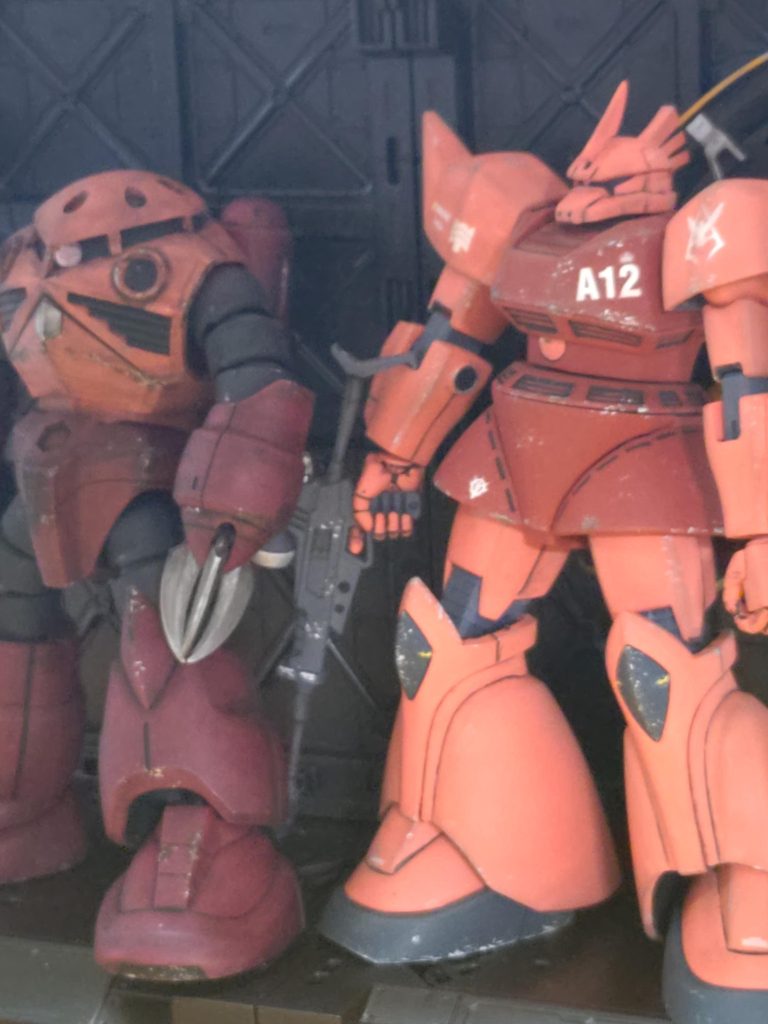 そのうちシャアザクも作ります…