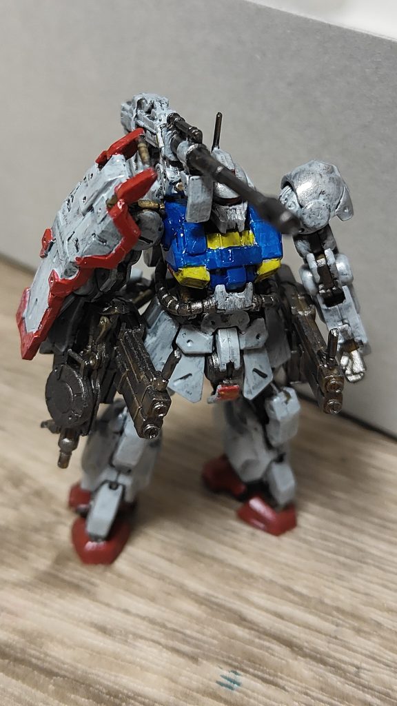 【筆塗り】ガンダム風？ザクキャノン–3枚目/制作者：HNK55SK