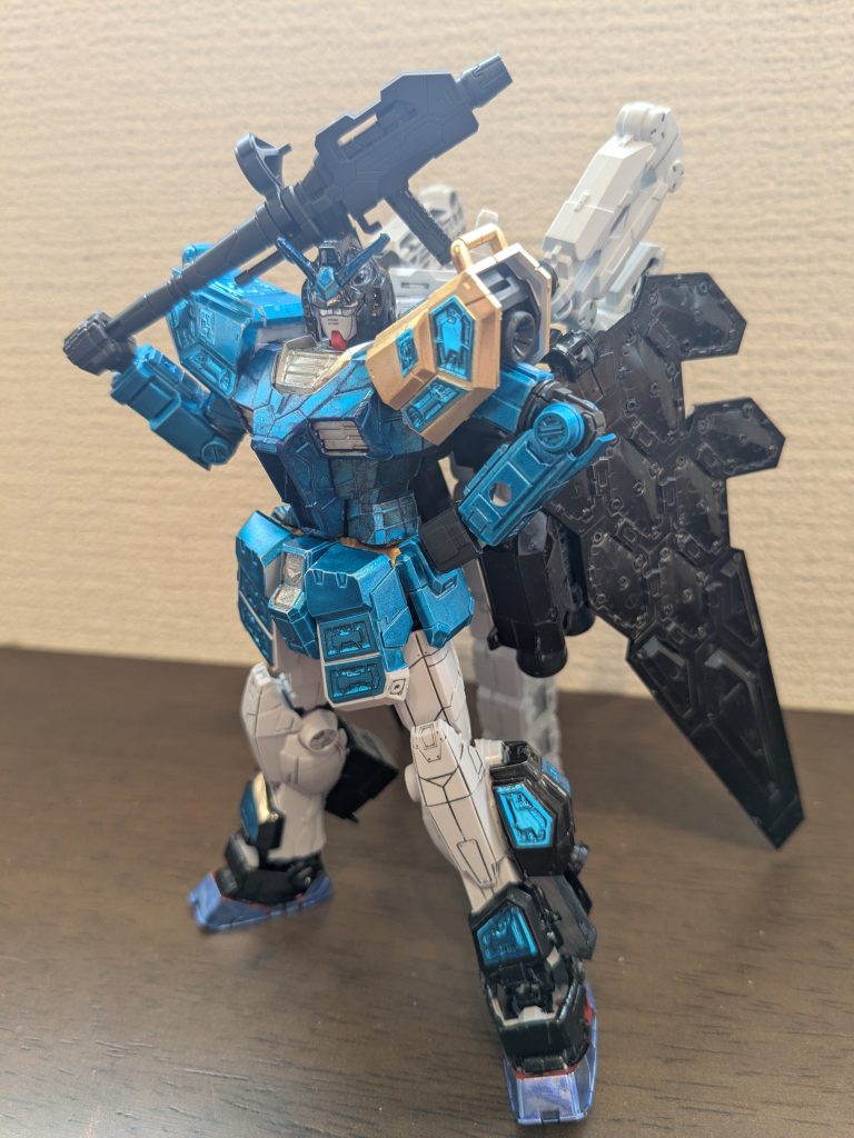 最後に、ロスワ立ち絵をイメージして1枚。だいぶ飯綱丸龍なイメージに迫れたんでないかな〜と満足し、本日アップさせていただきました。東方ガンダムprojectで彼女の機体を作り、あと何機かイメージが湧いてきたところで、本日は終了です。ご覧いただき、ありがとうございました!!