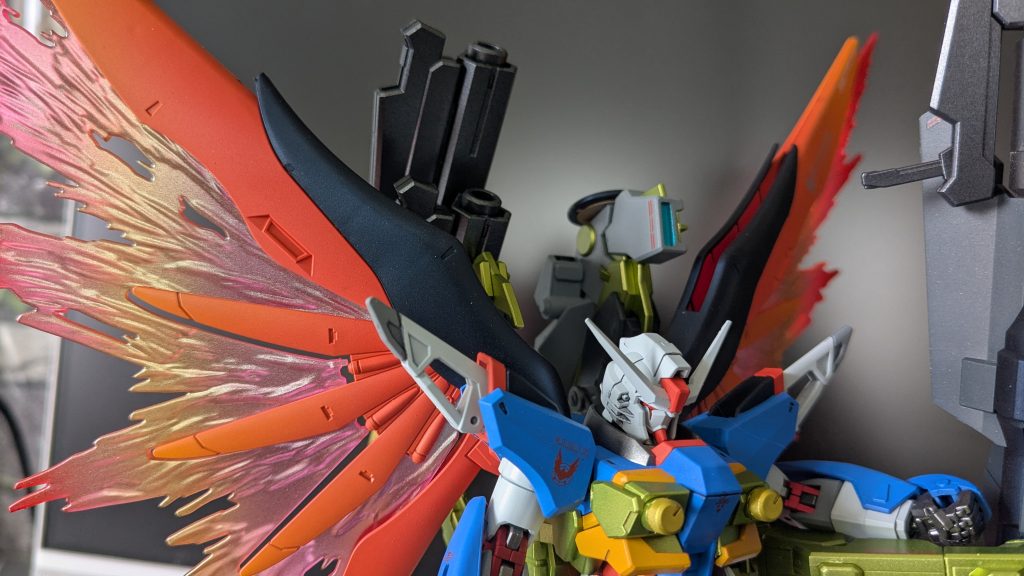 デスティニーガンダムSPECII＆ゼウスシルエット–2枚目/制作者：kamitetsu