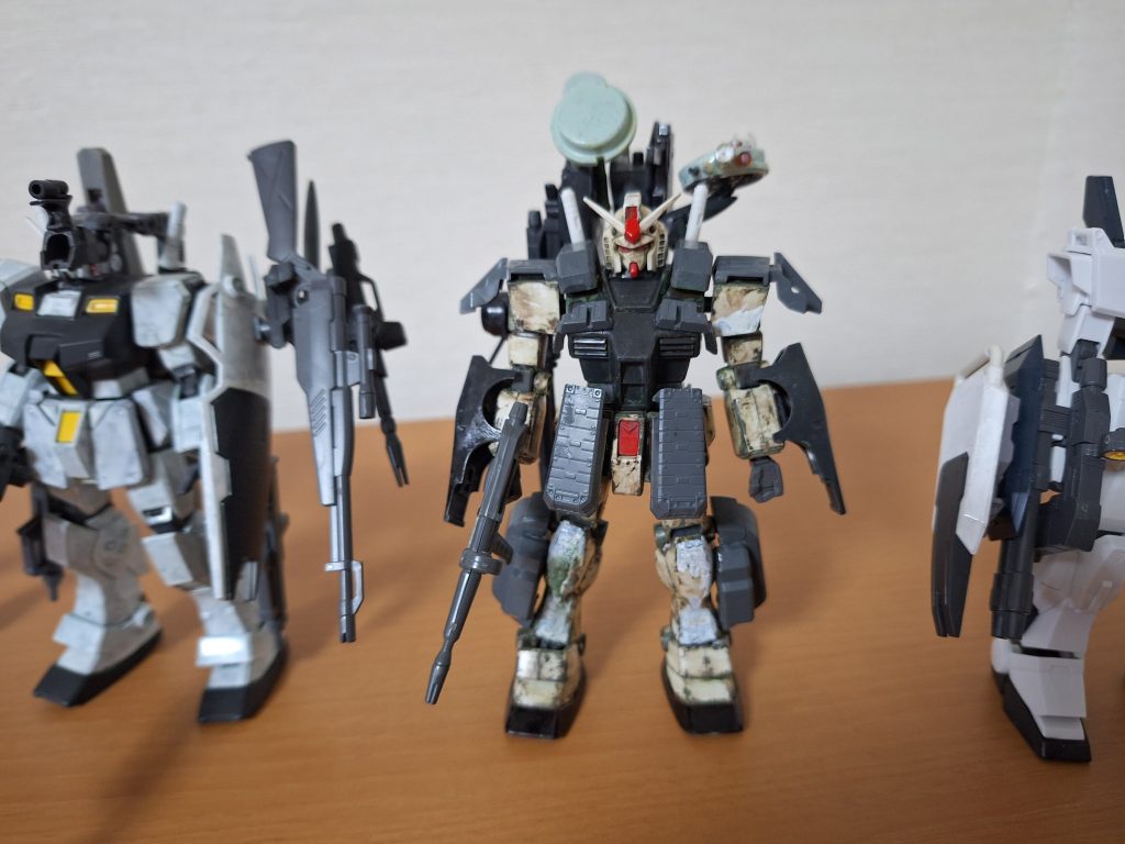 中距離支援機体のアーマードガンダム特戦寒冷地仕様です。