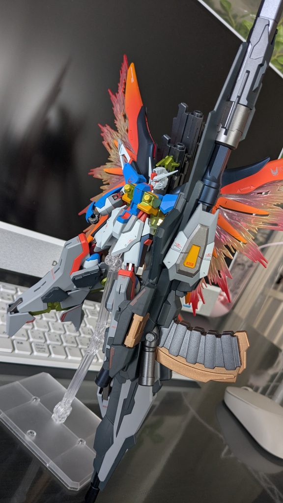 デスティニーガンダムSPECII＆ゼウスシルエット–2枚目/制作者：kamitetsu