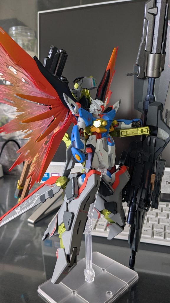 デスティニーガンダムSPECII＆ゼウスシルエット–3枚目/制作者：kamitetsu