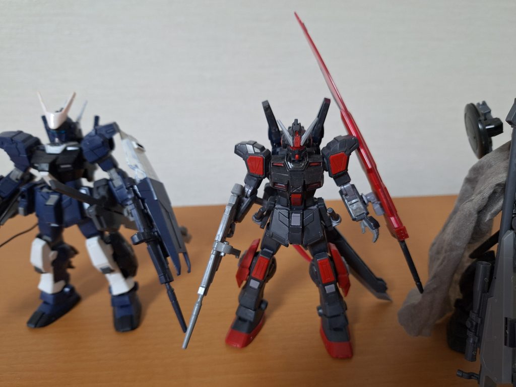 近接戦闘機体のレッドライダー次世代AMBAC大気圏内実証試験型特戦仕様です。