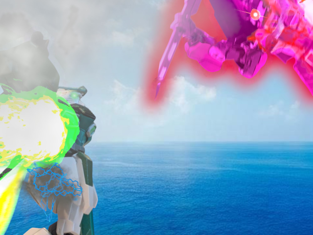 この戦いを知るものは二人しかいなかった。ある人物によると、連邦平和議会に2人は所属しており今後の人生を共にしているらしい...。UC0096年 ラプラスの狂い中で起こった戦乱の数々は地球の水面下で凍り、閉ざされ、錆びていくだろう