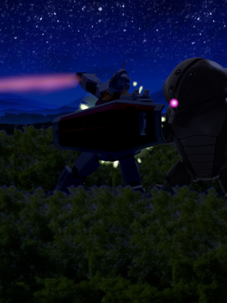 連邦兵「ハッ!?」ケーリ「ピストルでもナイフには勝てるだろ?」