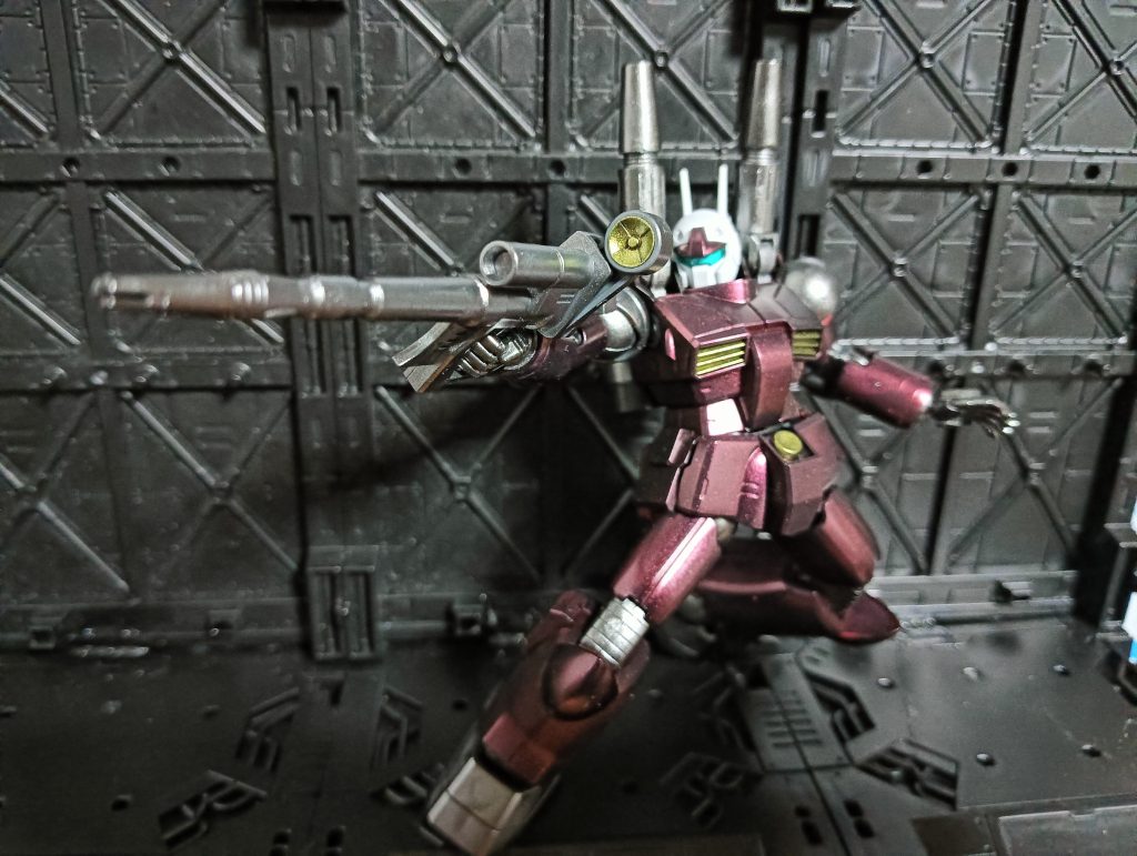 ガンキャノンメタリック塗装–3枚目/制作者：domingo