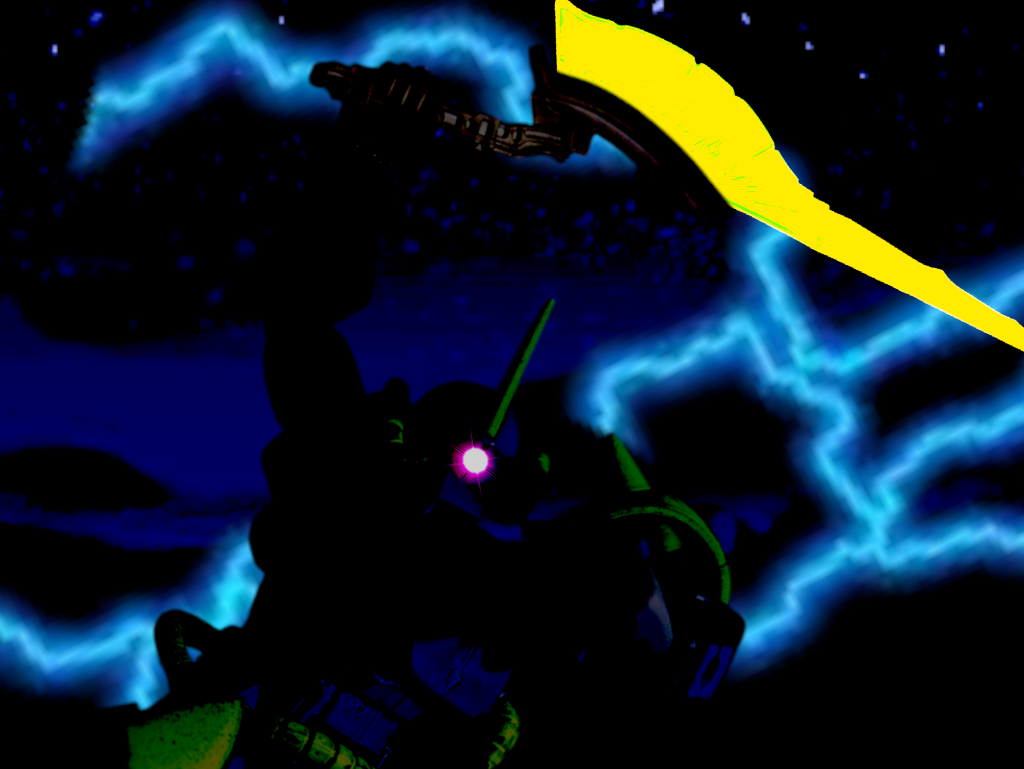 ここで落ちろッ!フェンサー!