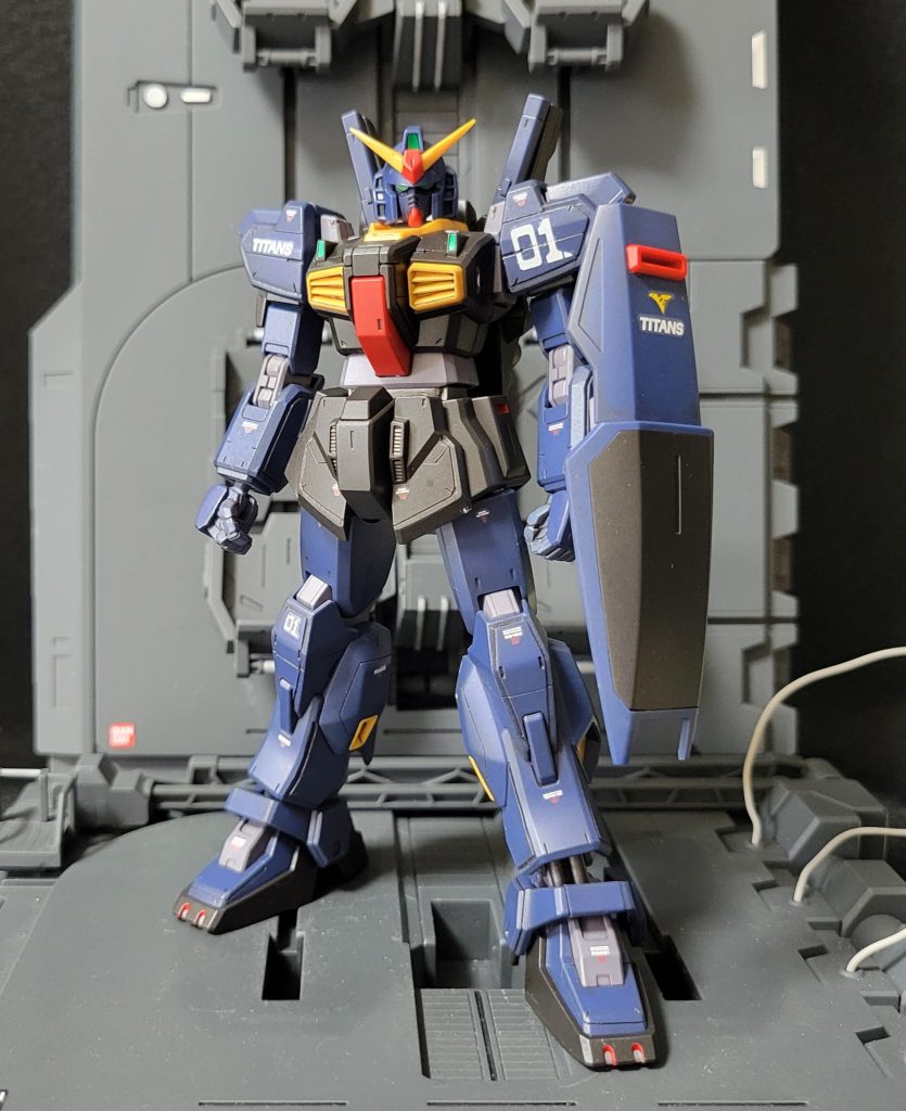 マークIIのよくあるポーズ。カッコよ! 前作マークIIから3年半。目立った技術の差を表現しきれまつぇんでした…が、キレイ目には作れたかなぁ。数年後に今度こそ2号機作ろっと! 最後までご覧いただきありがとうございました!!