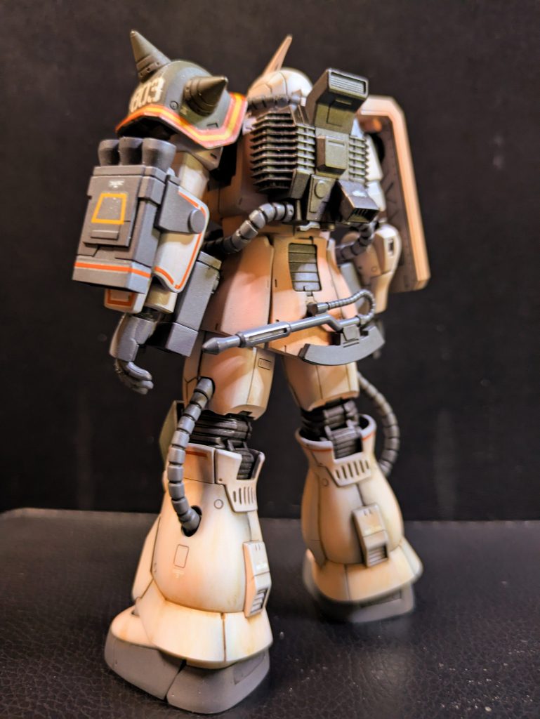 MSVの見せ場はやはりバックパックですよね。MSDシリーズですけど自分の中では紛れもなくMSVです。