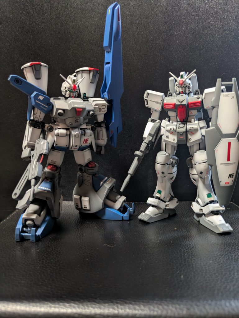 以前の試作試作3号機さんと!もしかしたらアナハイム工場シリーズ続くかもしれません!