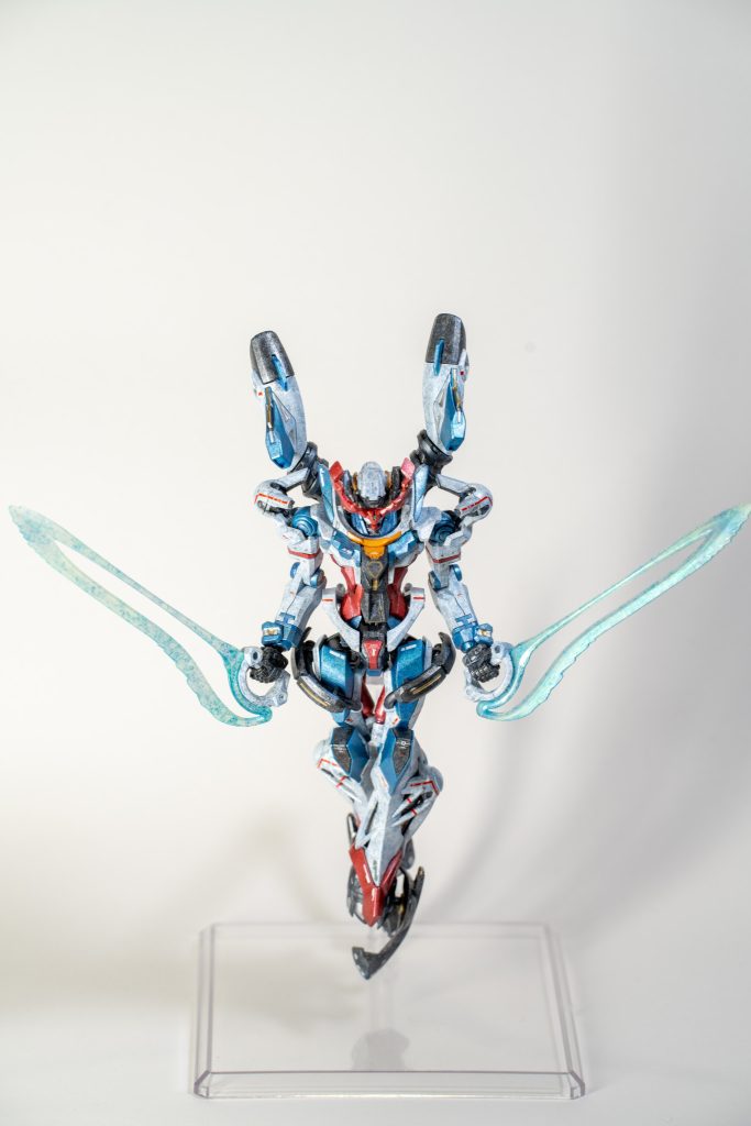HG ジークアクス メタリック筆塗り全塗装–6枚目/制作者：わぁわぁ