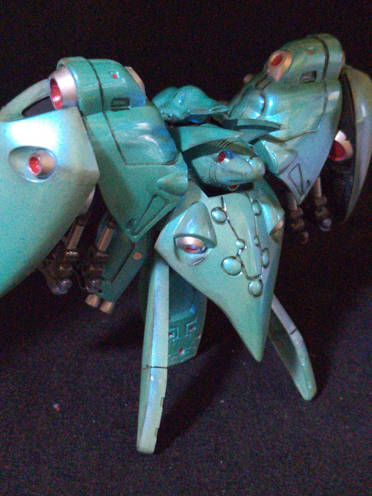 そのままだとノペーっとした印象だったので陰影つけたつもりですが、ちょっと中途半端感が後ろは出てますね😅今後の課題という事で…