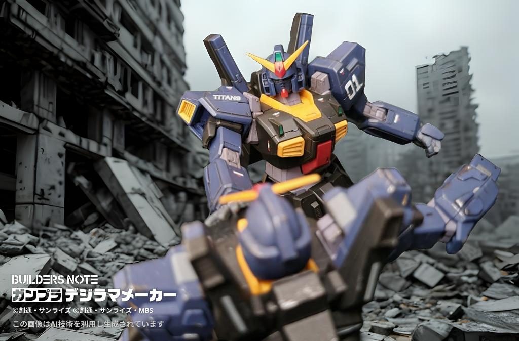 兄弟ゲンカその2 本当は3号機が上で、2号機が下なんでしょうけど気にしない! デジラマ面白っ!