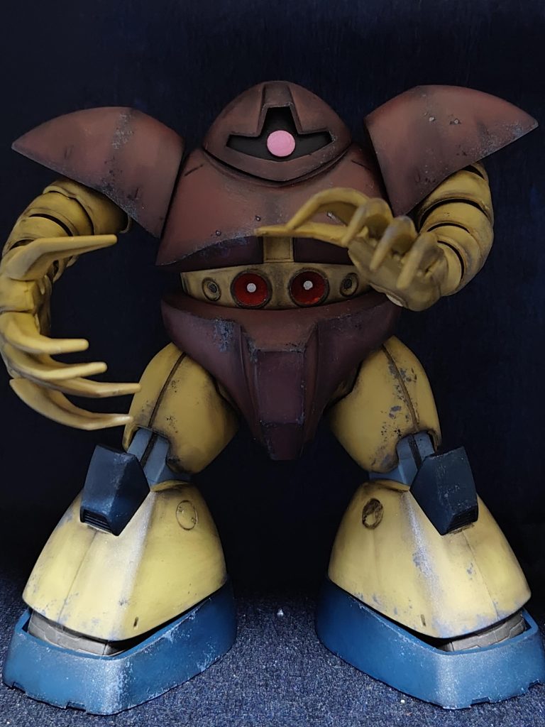 少しでも歴戦感を出したかった為いつもよりウェザリング多めにしております😊