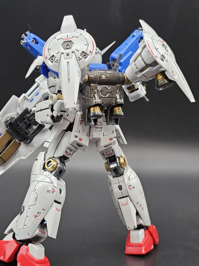 バーニアの焼け表現に挑戦しました。次はもう少し上手くいくといいなー