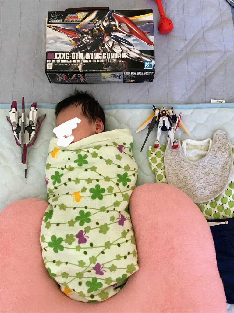 子供と撮影したあの日(zaku-kao2)