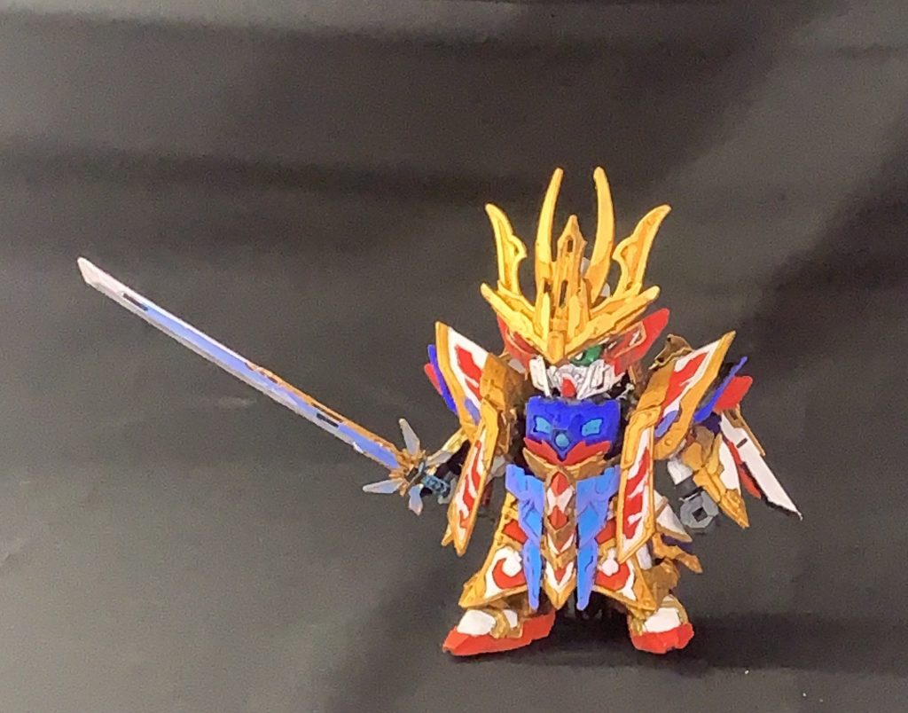 青いアーマーなし