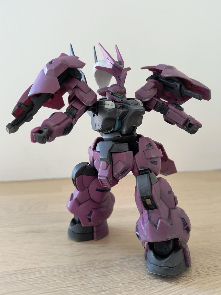 マッシブな機体ですが、よく動きます。