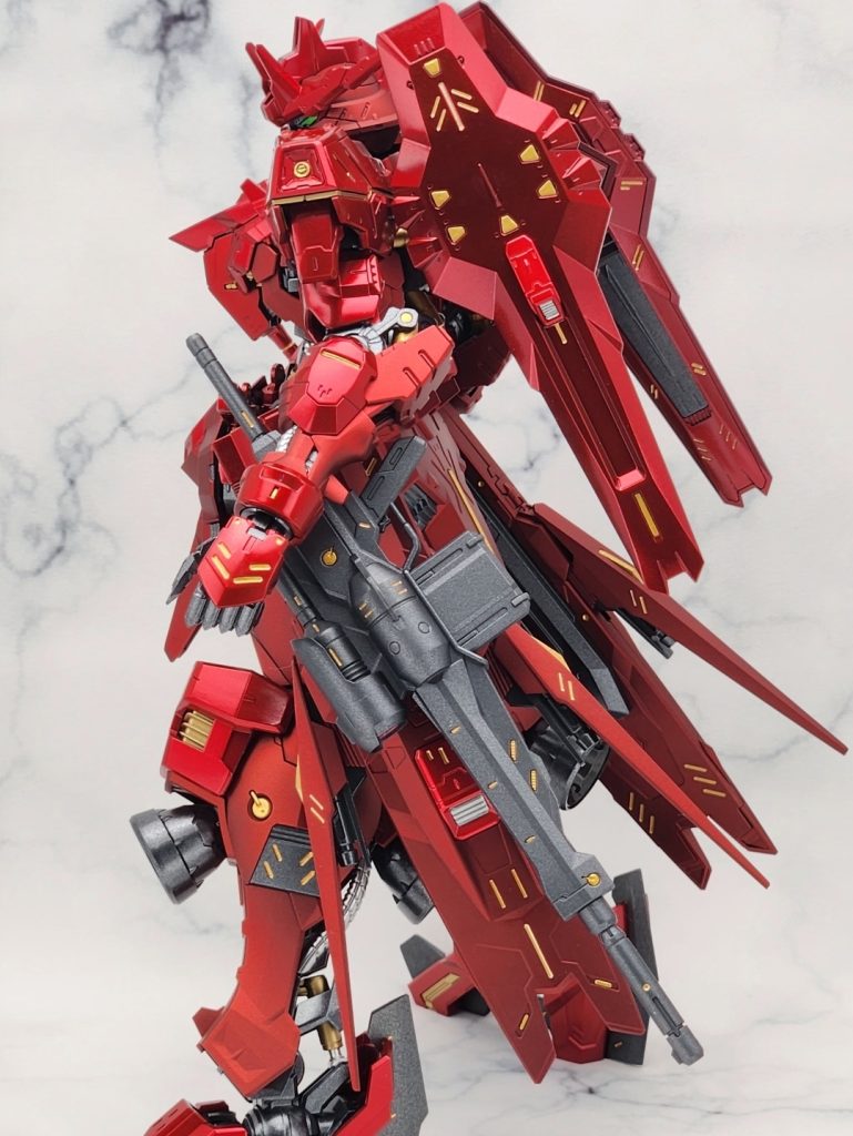 その他フレームはGXメタルブラック吹きっぱなし。武器はGXメタルブラックつや消し。