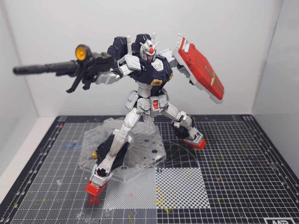 ビームライフルスコープのスミ入れ忘れてます汗）