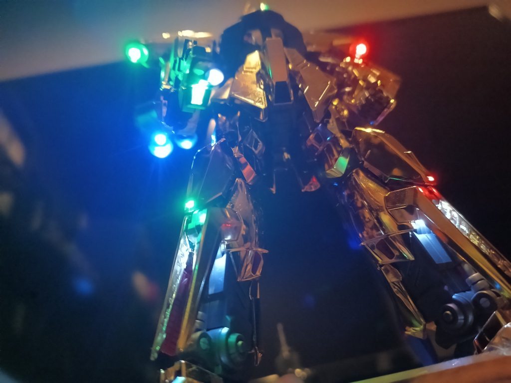 ビームライフルは銃口とセンサーに☝️