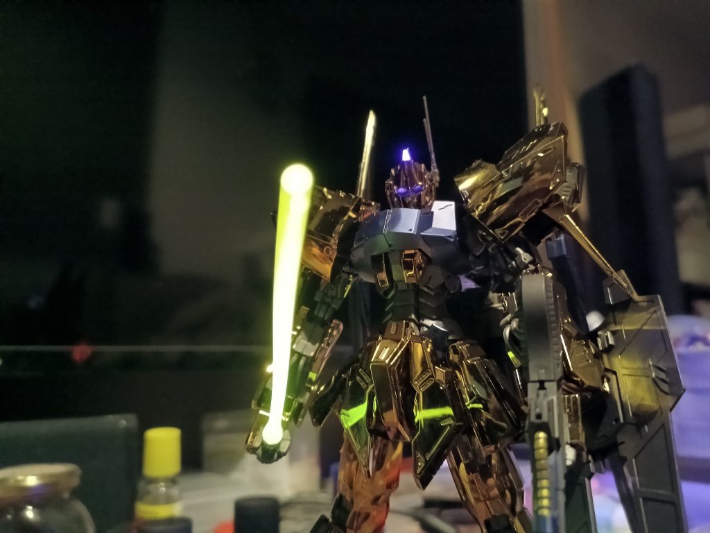 ビームサーベルはイイ感じです👍