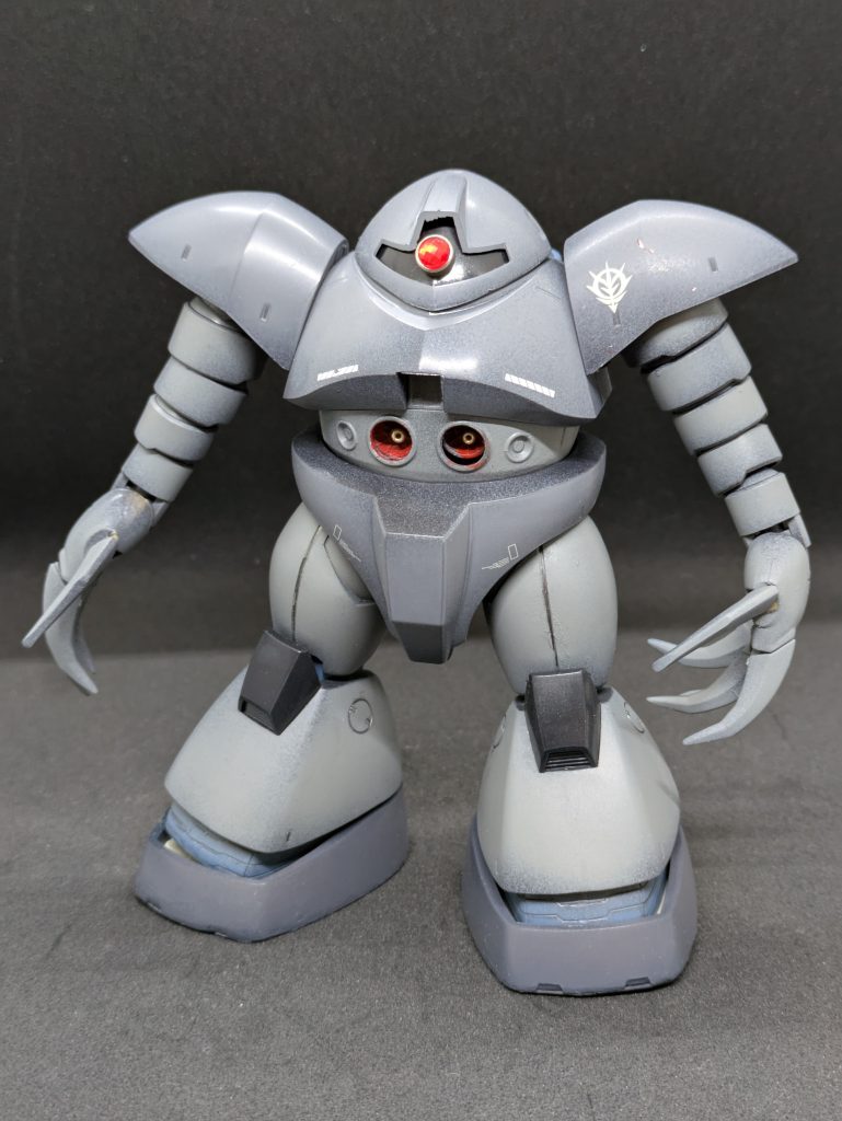 もう一個ゴッグがあったので色を変えてみました。特にテーマはないです(ないのかいw) 。ズゴックEみたいな色イメージで。