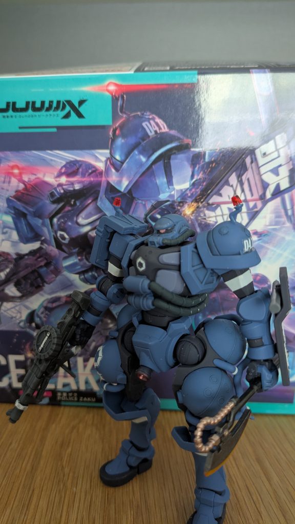 今回は工作部分塗装(武装のみ)墨入れ(リアルタッチマーカー)つや消し仕上げ