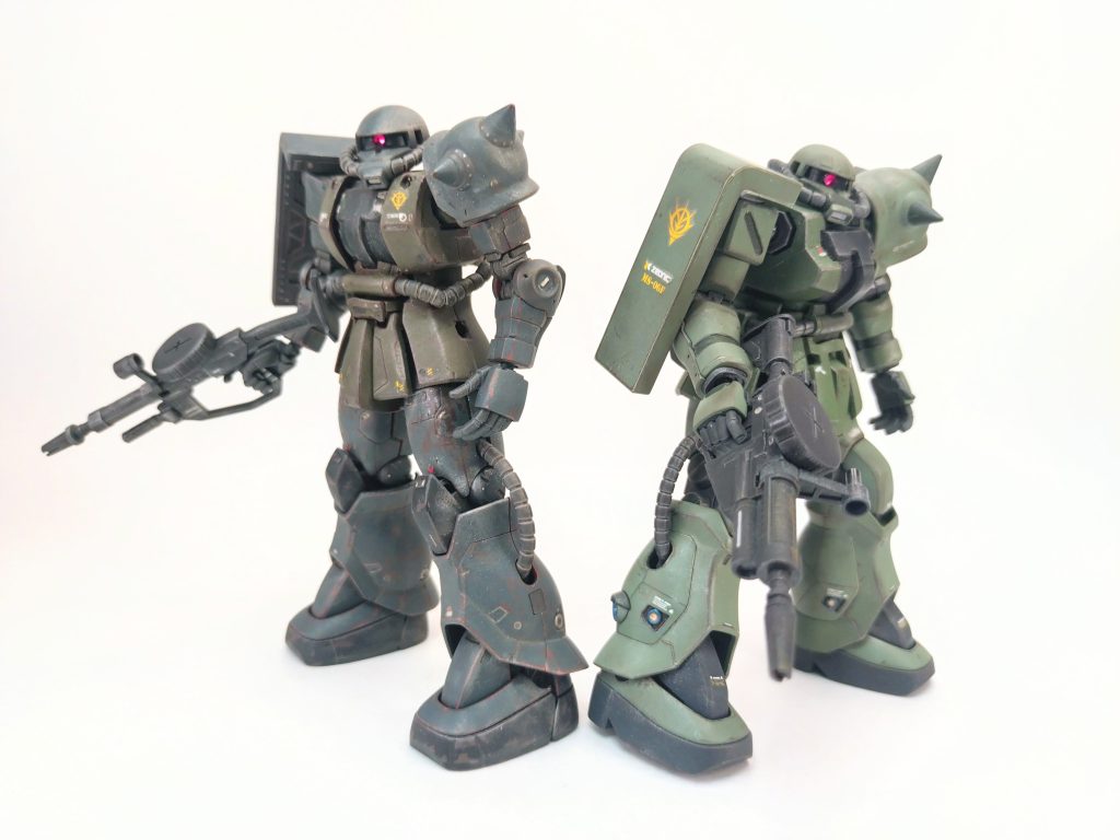 うーーーーーん…確かにF2良いかも…wガシッとドシッとしてますね。ORIGINの方はスリムでシュッとしてる。 F2さん、イマイチとか言ってサーセンしたw