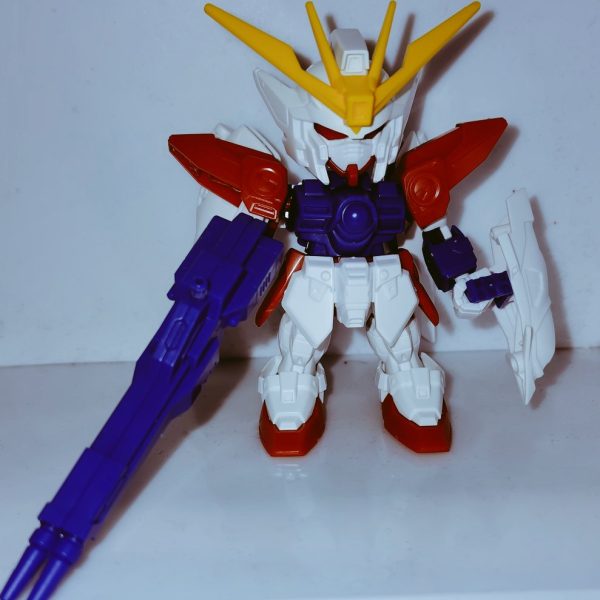 EXスタンダード ウイングガンダムゼロ&ダブルオーガンダム仮組み完成。（2枚目）