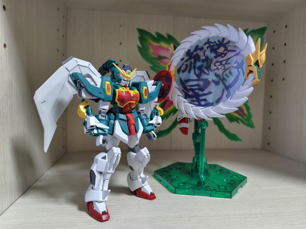 せっかくなので、ドラゴンガンダムと😂