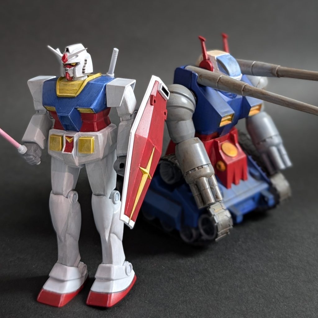 次のペアで作るキットは、ホビーショーで安く買えた自衛隊機のスケールモデルになるそうです。