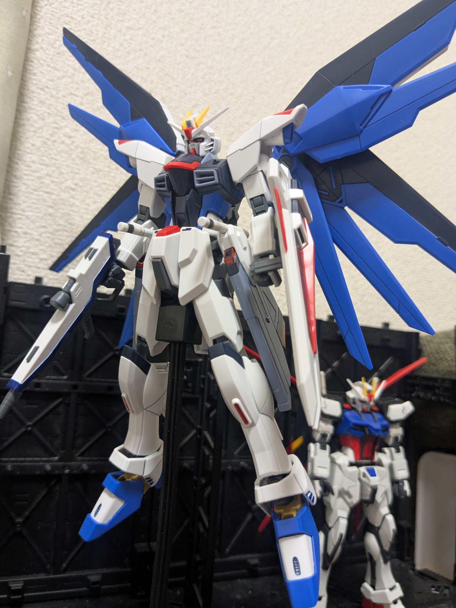 HGCEフリーダムガンダム 改造Ver2｜気まぐれさんのガンプラ作品