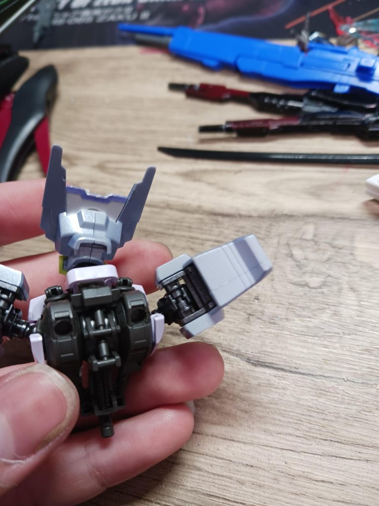 バックパックを外したあと