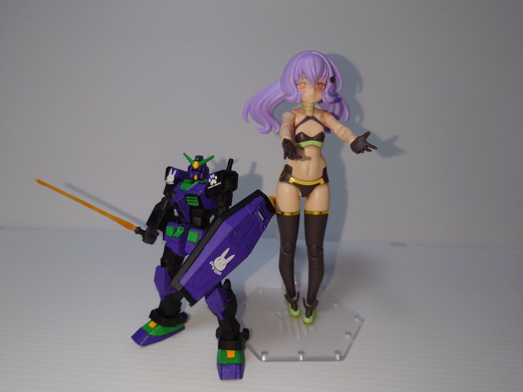 カプセルアクション女の子を守る騎士イメージ最後までありがとうございました😊