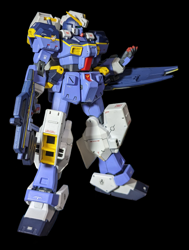 ヘイズル改でやってなかったので定番のポーズはコイツにさせました