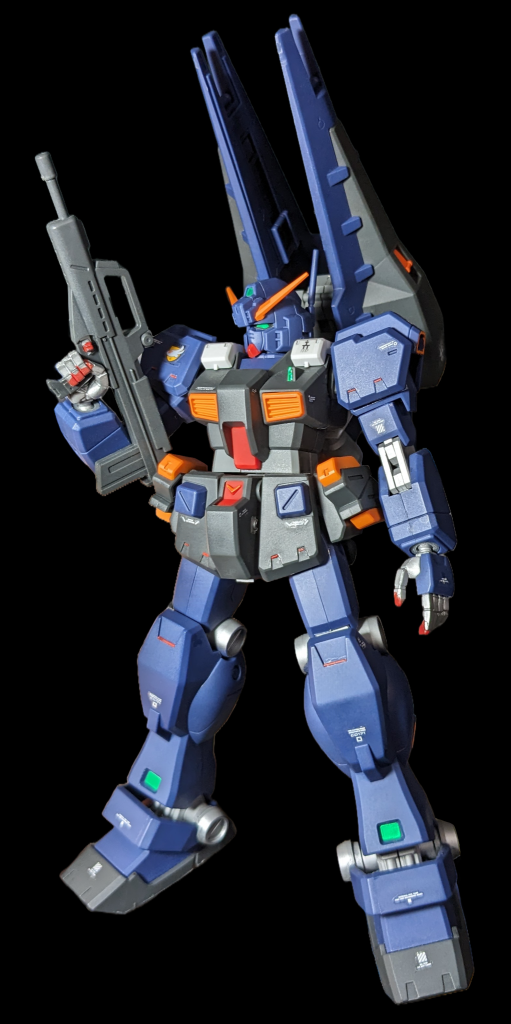 高機動仕様＋ジムライフルジムライフル、持ち辛い…