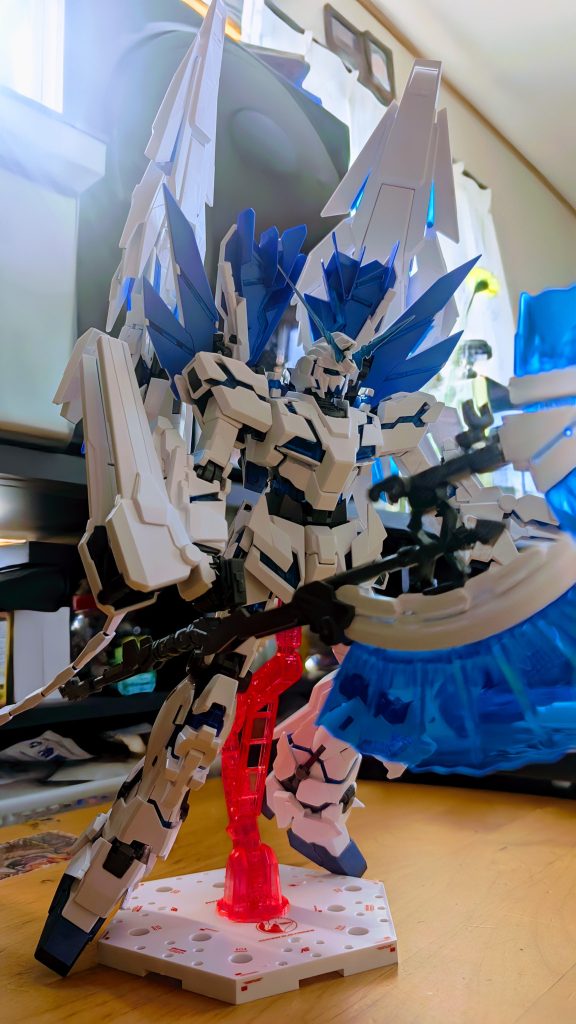 サササッと組み進めて作ったわけですが、めちゃくちゃ大変でした、、、これほんと、一つ一つゲート処理して作ってる人はマジで凄いと思います。作って初めてわかる、プラモの奥深さっ‼️