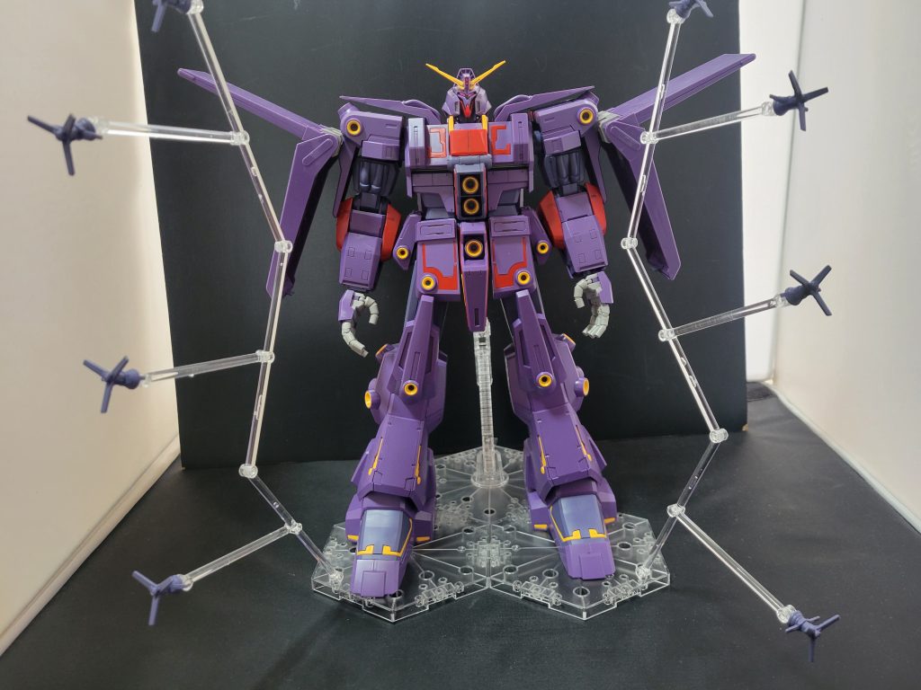 リフレクタービットもご覧の様に展開状態で飾れるのが良きですね。