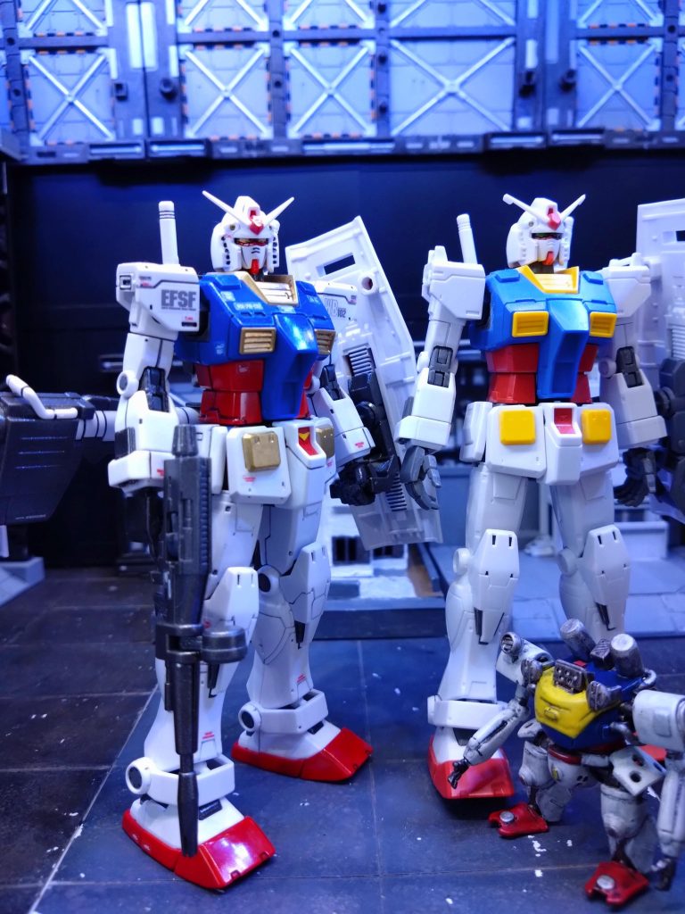 半ツヤでも結構ツヤツヤしちゃうんだよね。黄色を金で塗るとカッコいいと言ってる方が結構いるので試してみたけど、鈴鬼的にはこれじゃない…というか、どうせ色変えるなら全部やりたくなる(笑)