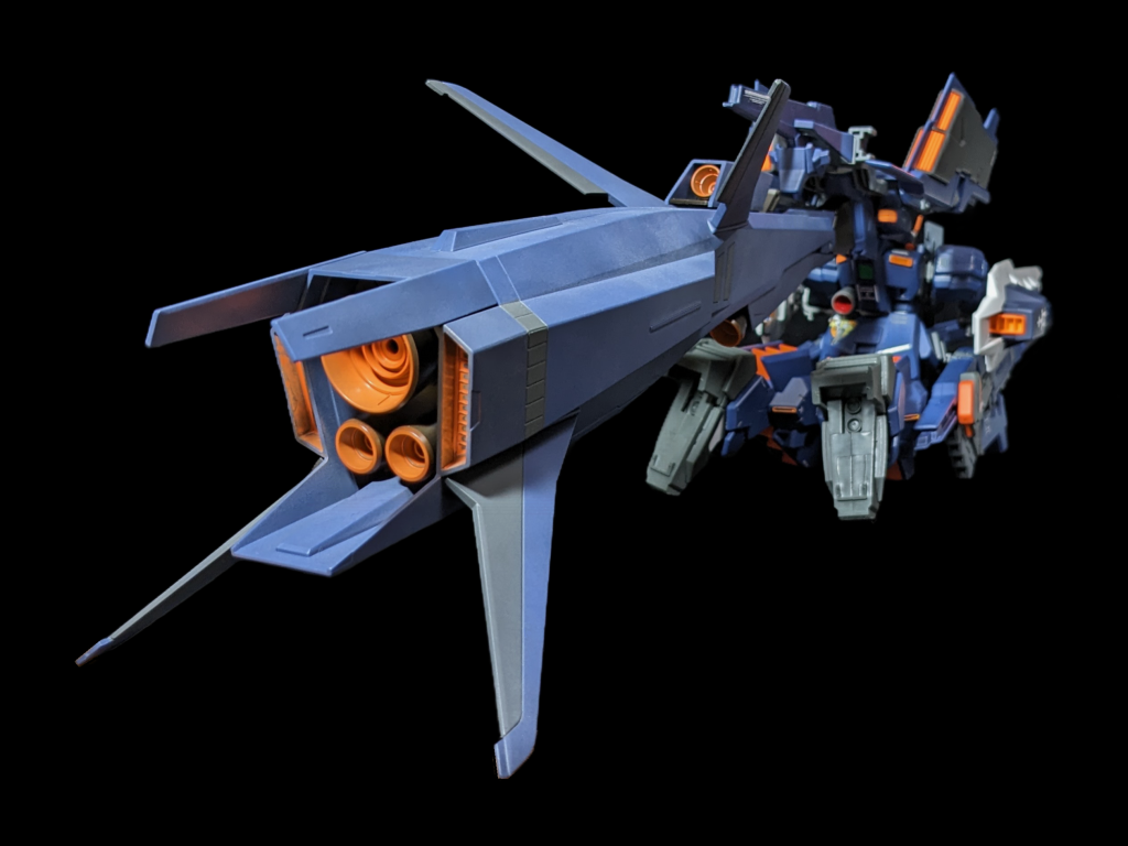 クルーザーモードはやっぱり後ろからのアングルが迫力あっていい