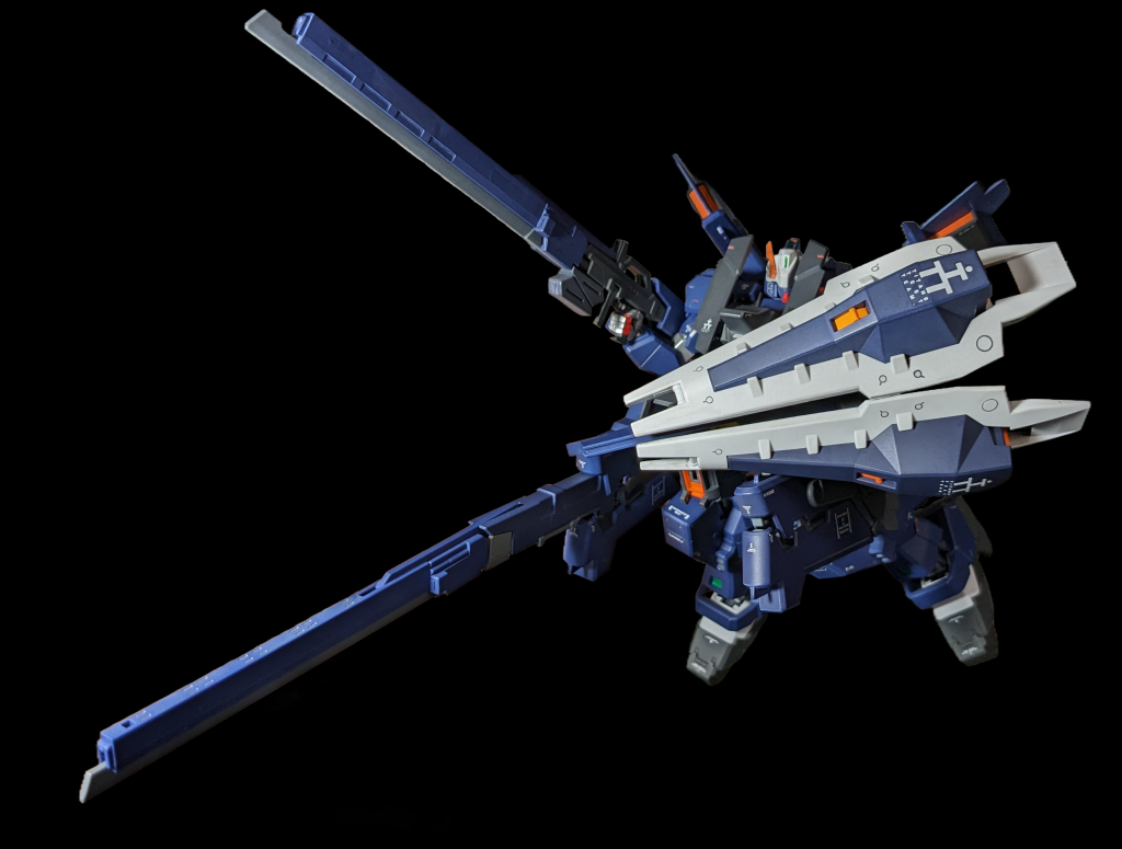 原作絵に寄せてシールドコネクタに軸追加+シールド側面を削って2枚のシールドをくっつけられるようにしています