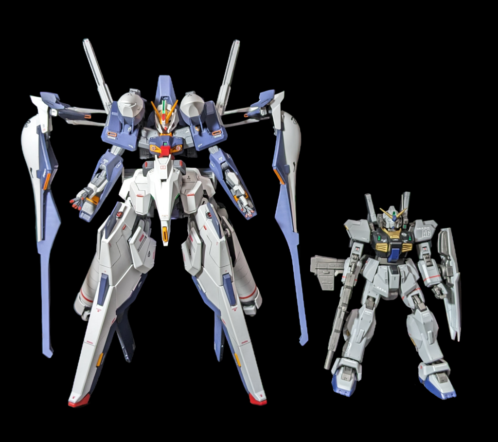 サイズ比較としてMk-IIリアルタイプカラーにおいでいただきました