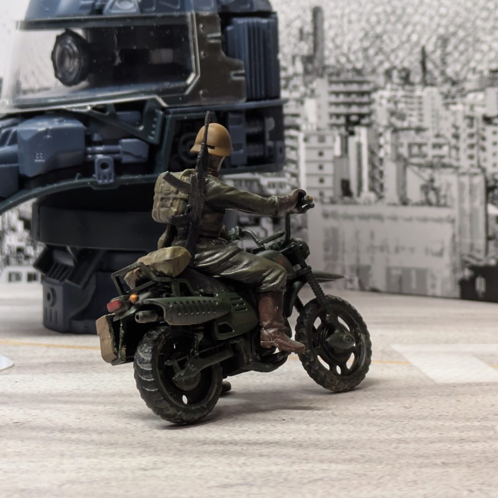 共和国廃止と公国への移行により国連サイド3駐屯軍が引き上げられ、経済制裁が行われる中でジオン側はジオン共和国防衛隊をジオン公国軍へ改編。密かに行われていた兵器開発と元国連兵で編成された軍事顧問団の指導もあって