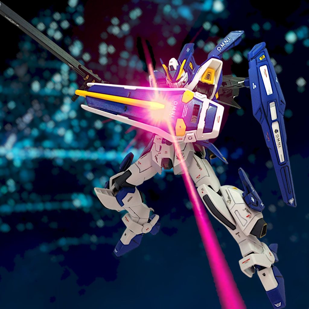 ストライクのシールドはシンプルでカッコ良いです(gundam-kao3)