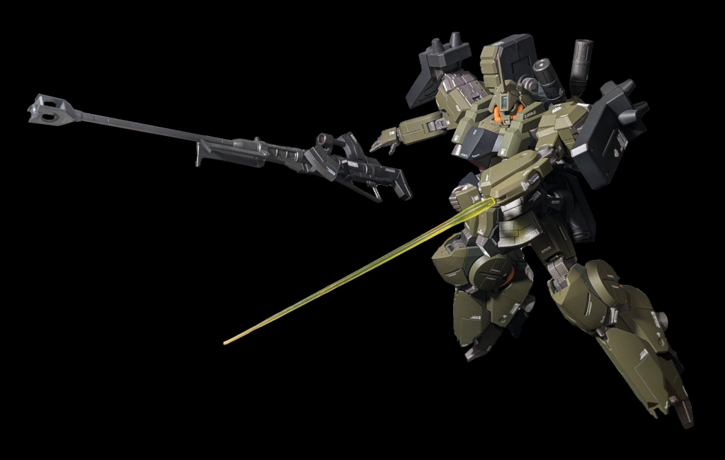 腕のパーツは緊急近接時用のビームガン兼ビームサーベルと解釈したのでサーベルエフェクトも取付可能に