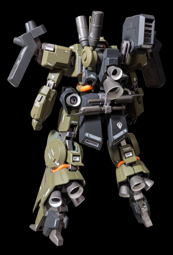 ブースターの塗り分けが鬼畜でした